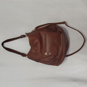 🏠 Realer Faux Leather Hobo Bucket Brown Purse